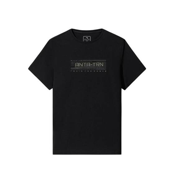 Anta ice silk T丨Sports short-sleeved T-shirt men's summer fitness running breathable half-sleeved top 152537112P