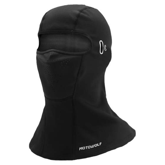 Modo Wolf velvet warm hood winter helmet lining motorcycle riding equipment motorcycle windproof and cold-proof mask