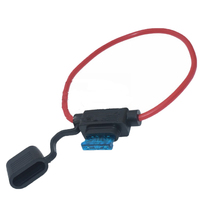 Automotive Fuse Box With Waterproof Silicone Wire And Terminal 12AWG