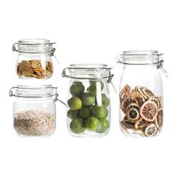 Glass sealed jar rock sugar lemon passion fruit jar