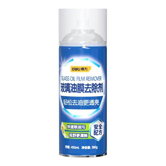 
Deli car oil film cleaning remover front windshield powerful oil removal foam oil film cleaner