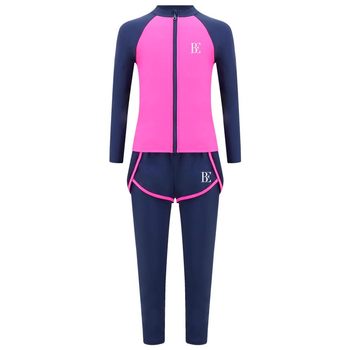 BE van der Ann jointly-branded children's split swimsuit surfing suit
