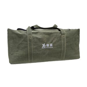 
Outdoor camping storage bag Thickened canvas Large capacity egg roll folding table, chair, moon chair, sky curtain stool storage bag
