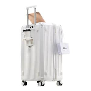 
2026 new style Sanqifen foreign trade large-capacity suitcase SGG password suitcase trolley case for female students 80 inches