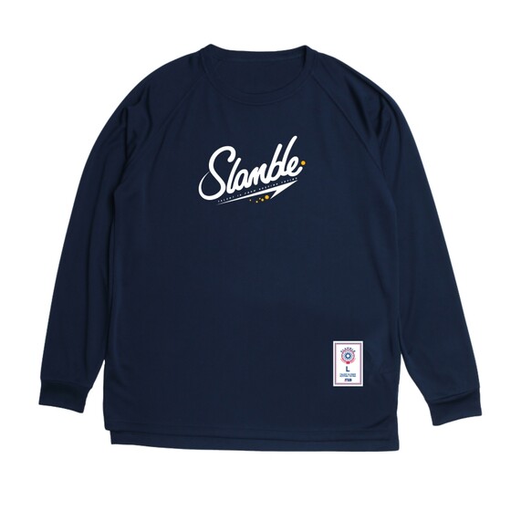 
SLAMBLE shooting clothes sports long-sleeved thin T-shirt men's quick-drying sweat-wicking basketball training warm-up running leisure