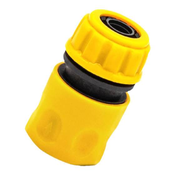 Plastic standards connect water joints 4 points and 6 points, washing water gun accessories, water pipes quickly connected to the water pipe water pipe connection