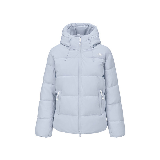 
Skechers sports jacket winter women's water-repellent, oil-repellent and stain-resistant comfortable hooded cotton jacket