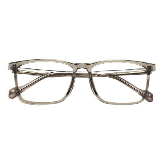 Gray glasses frame mirror frame men's big facial myopia can be equipped with lens tide retro square box Japanese big frame TR90 glasses frame
