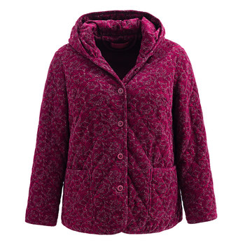 middle-aged and elderly pure cotton coat loose autumn and winter style
