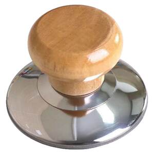 
Solid wood anti-scalding pot cover head cover high temperature pot cover cap hat button universal wood pot cover handle top handle pot accessories