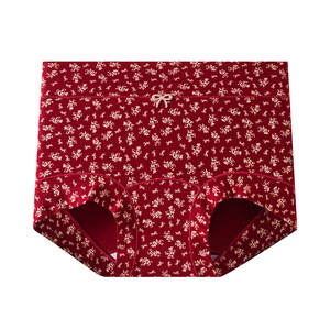 
Cat Man's zodiac year red underwear women's pure cotton antibacterial cotton crotch 2025 new style seamless boxer shorts