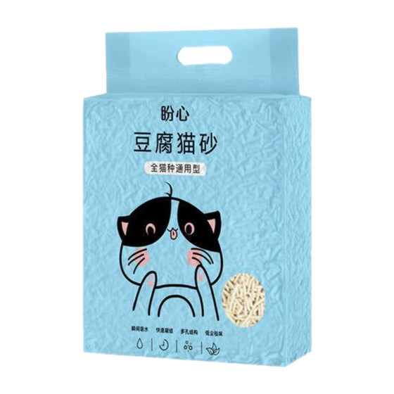 
Hope tofu cat litter Tofu sand deodorize original milk aroma deodorize low dust corn tofu sand cat supplies