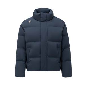 
DESCENTE Desante men's and women's anti-drilling velvet and water-repellent HEAT NAVI warm short bread down jacket