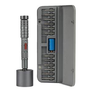 
Maxide Precision Electric Screwdriver Battery Detachable Mini Small Mobile Phone Computer Repair and Disassembly Tool Set