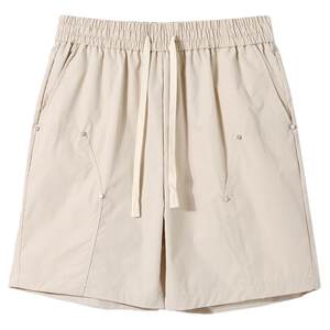 
From Mars Facing Danger Xia Chao brand fashionable solid color design men's wide-leg loose and versatile shorts