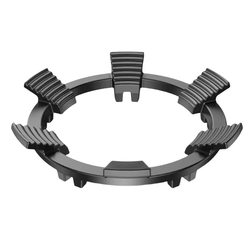 Cast iron gas stove shelf extra thick non-slip wok