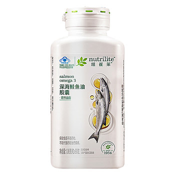 
Amway Nutrilite Deep Sea Salmon Oil Capsules Fish Liver Oil