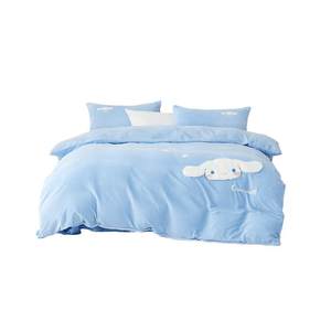 
Mercury Home Textiles Anti-static Milk Velvet Three/Four Piece Warm Maternity and Infant Category A Set Children's Sheets, Quilt Covers and Fitted Sheets