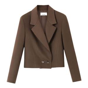 
Langzi wool temperament, fashionable and high-end commuting professional suit jacket commuting winter new casual suit women