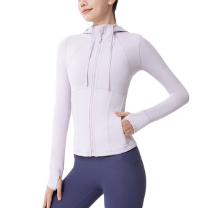 
[Yun sense series] dayafterday professional sports jacket hooded fitness long-sleeved slimming running training