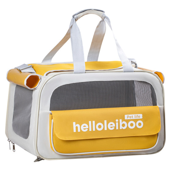 Cat bag, portable for outdoor cats, carrying a slanted cross large capacity bag, ventilated, breathable, stress resistant, dog oversized pet bag