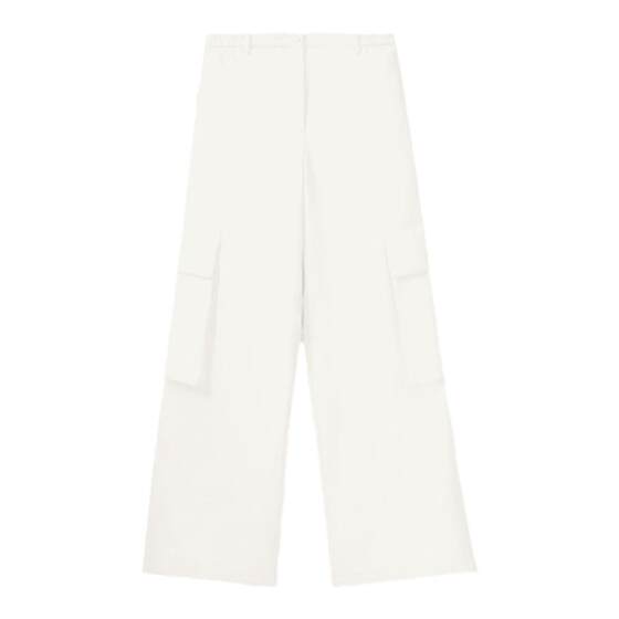 
[Same style in the mall] HPLY Hebili winter new style women's loose straight work clothes white goose down pants