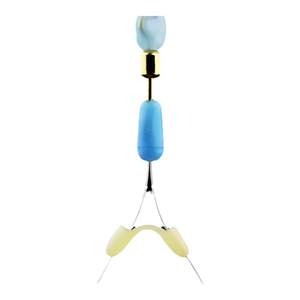 Sub -thread splitter silicone anti -entangled bean human character hook hooks space beans anti -entangled dual hook double hook semiper fishing accessories