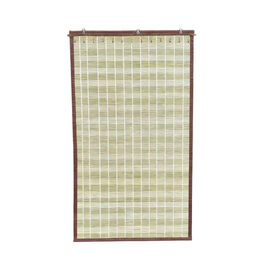 Original color bamboo door curtain Summer anti-mosquito bamboo door curtain Home decoration decorative bamboo curtain hanging curtain ventilation sunshade bamboo curtain