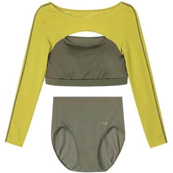 Embry Long Sleeve Triangle Swimsuit