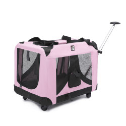 JP cat cage outdoor tent portable trolley folding cart