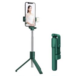 Desktop mobile phone holder beauty lamp multi-function selfie stick