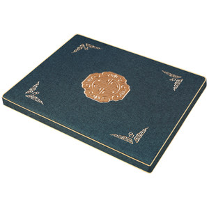 New Chinese style mahogany chair cushion solid wood sofa Taishi circle chair official hat tea table seat cushion latex anti-slip custom