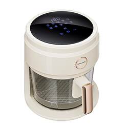 Apixintl household flip-free visual air fryer
