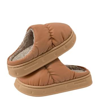Waterproof cotton slippers for women winter 2023 new home anti-slip