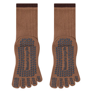 
Five-finger yoga socks non-slip professional women's 2025 new autumn and winter Pilates training indoor sports special split toe