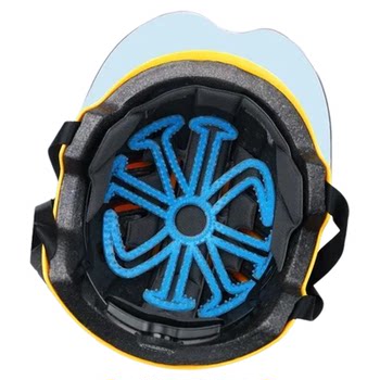 Cycling helmet universal inner lining non-pressure hairstyle