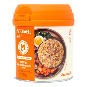 
Yihe Dog Snacks Meat Floss Dog Food Companion Picky Chicken Minced Food Supplementary Dog Snacks Adult Dog Mix Rice Artifact Nutrition