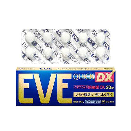 Japan SS Pharmaceutical White Rabbit Eve Toothache Headache Antipyretic ...
