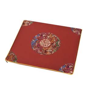 Chinese -style mahogany sofa cushion cushion solid wood furniture wood stool tea table chair cushion tea chair cushion chair cushion non -slip
