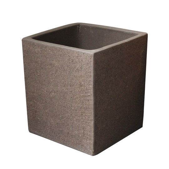 Box Square Pot Square Flower Pot Corner Flower Box Square Stone Pottery Long Manger ...