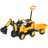 Children's Excavator Remote Control Toy Car | Large Engineering Vehicle For Boys | Electric Excavator Hook Machine