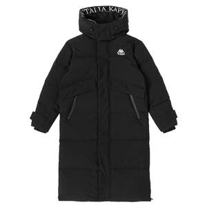 
Kappa Kapa back-to-back down jacket for men and women long winter style over-knee outdoor sports hooded retro cold-proof clothing