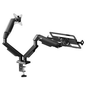 
Placing rotary laptop stand robotic arm elevated/support frame/hanging bracket heat dissipation two-in-one accessories secondary screen heat dissipation desktop vertical adjustment lift rotary bedside bracket