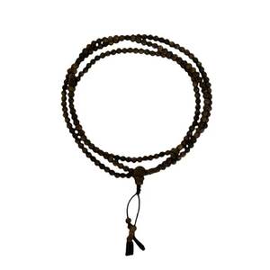 
Sinking water floating 3MM 216 Hainan green chess nan real agarwood bracelet bracelet women's wood agarwood rosary beads 108 beads