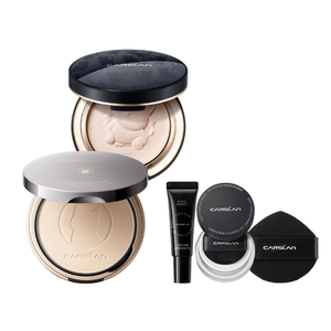 
2.0 Kazilan Powder Little Night Cat Makeup Powder Oil Control Makeup Long-lasting Makeup Loose Powder Microdermabrasion Concealer Genuine