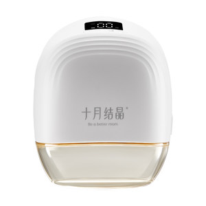 
October Crystal Electric Breast Pump Fully Automatic Wearable Portable All-in-one Hands-Free Single and Bilateral Frequency Conversion Breast Collector
