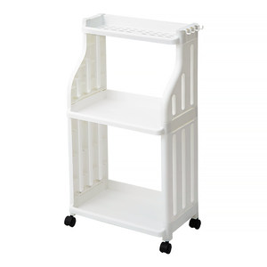 
Bathroom rack Bathroom supplies Toilet floor-standing trapezoid rack Washing multi-layer storage rack sorting tool