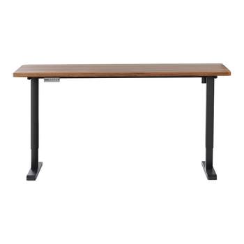 
Sanmeng electric lifting table solid wood bedroom study integrated