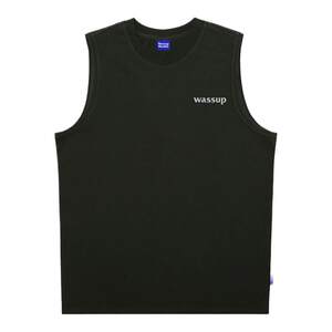 Wassup Heods Tide Couple Vest Men's Summer American Cotton Top Sports Fitness Basketball Sleeve
