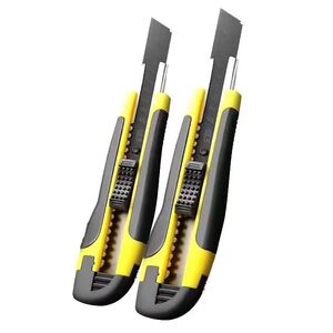 
Glue-packing utility knife black blade wallpaper knife holder large-sized paper cutter wall express unboxing artifact knife manual tool
